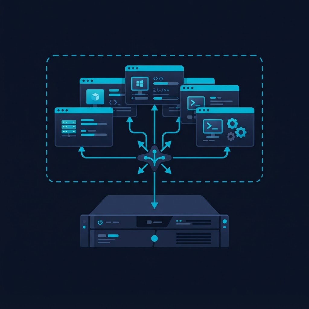 connect VM to data network in a home lab