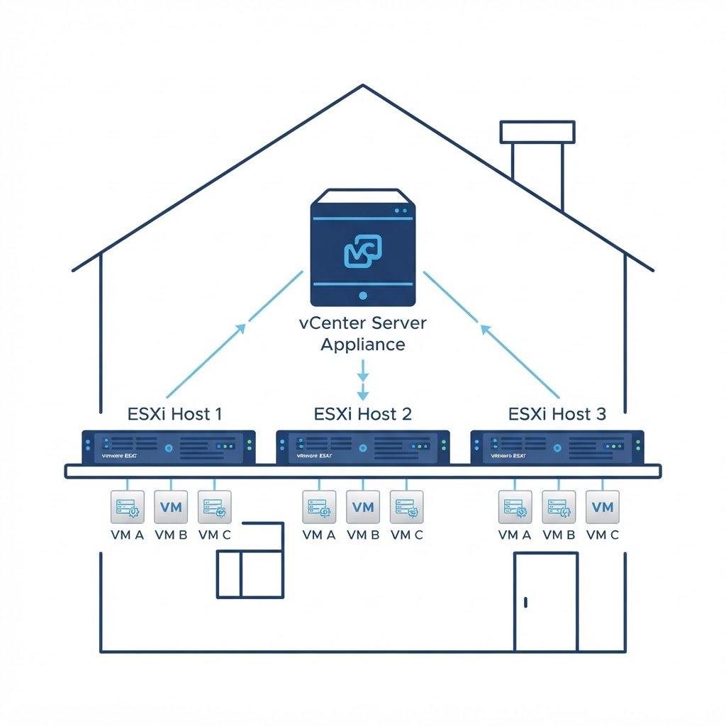 Install vCenter Server Appliance in a home ESXi lab